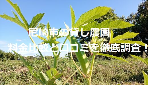 尼崎市の貸し農園の料金比較と口コミを徹底調査！